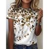 Casual American 3D Printed Short Sleeved T-shirt