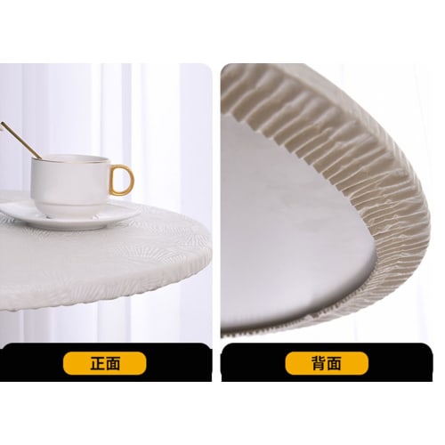 EGROON Kitchen Supplies Polyester Tablecloth/Table Cover, Round, 60cm-160cm Diameter, Suitable for Hotels and Restaurants, Waterproof, Durable, Solid