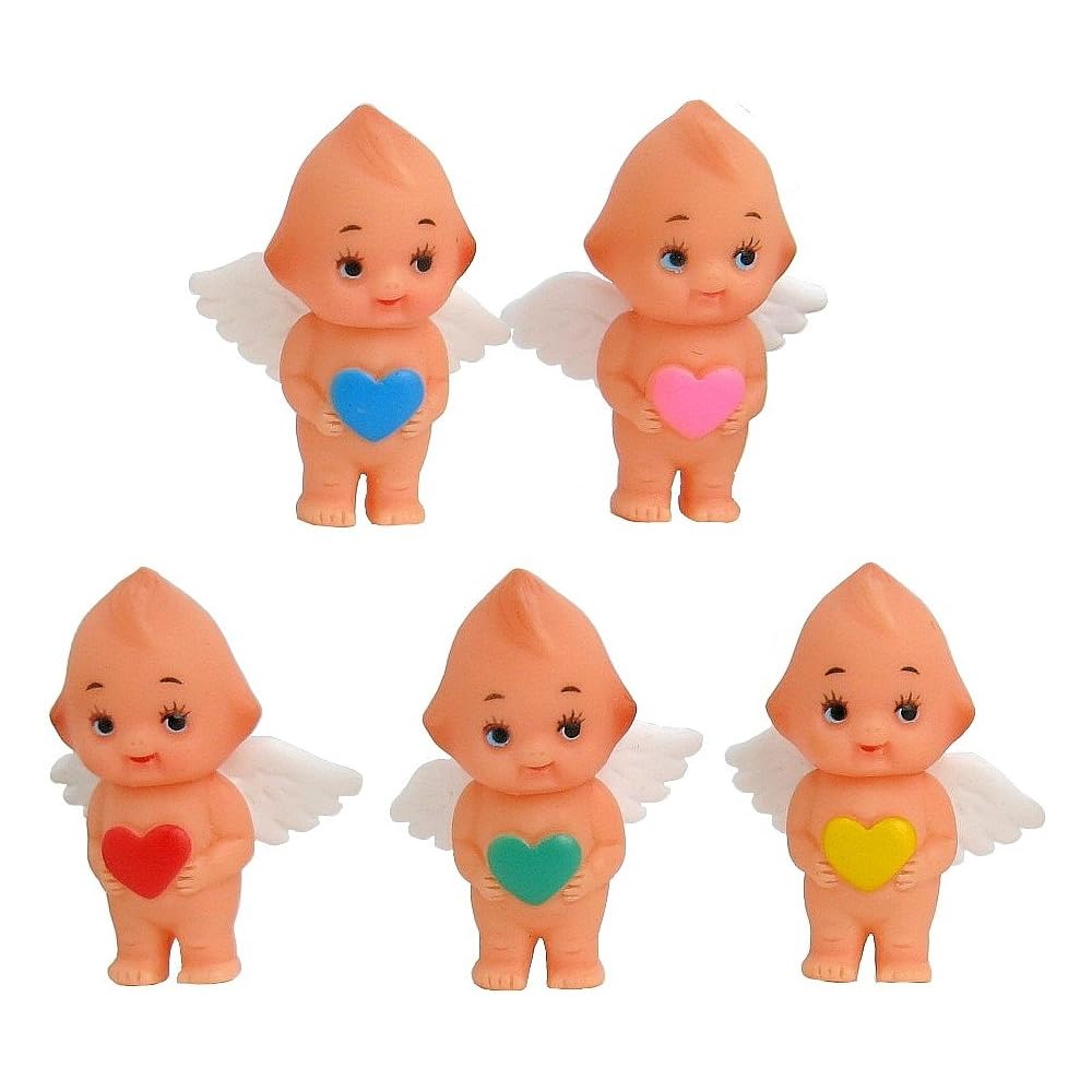 

Japanese product title: 5cm English title: Japanese Petit Heart Cupids 5-Pack 3.5cm Collectible Figurines