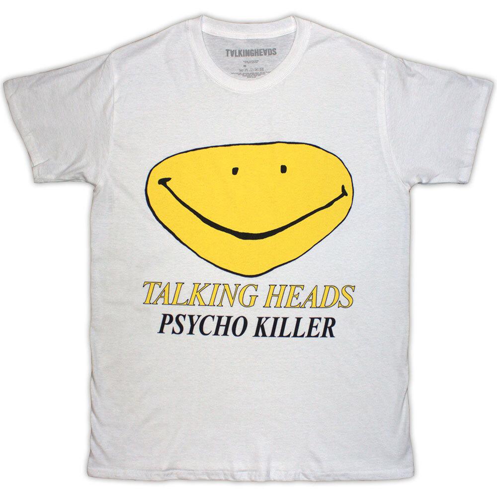 Talking Heads Psycho Killer T-Shirt White New Unisex T-Shirt M