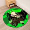 Billie Eilish Printed Round Rug Carpet Chair Rug Area Rug Entryway Doormats,for Office Chair Living Room Bedroom Kitchen Room.