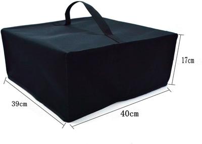 Amerbtech Printer Cover for Epson EW-452A EW-456A - Protective Case, Dustproof Cover, Nylon Fabric, Dustproof, Waterproof, 40cm X 39cm X 17cm (Black)