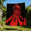 1pc TRON ARES Outdoor Flannel Throw Blanket Soft, Cozy, Warm All Season, Machine Washable,