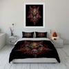 Skull Art Three-Piece Set Soft Comfortable Duvet Cover Bedding Set Included 1*Duvet Cover & 2*Pillowcases, Gift