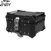 25L Wear-Resistant Aluminum Alloy Anti-Theft Motorcycle Storage Box with Password Lock, Customizable for Electric Scooters