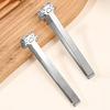 Stainless Steel Mini Food Clips For Sugar Cubes Ice Cube Tweezers Cute Baking Pastry Cake Decoration Candy Dessert Clips