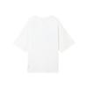 Nike Men's White Loose-Fit Crew Neck T-Shirt with Letter Print