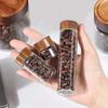 1 Pcs Clear Glass Jars With Lids Spice Jars Beans Tea Glass Canisters Sealed Container For Yogurt Oatmeal Kitchen Accessories