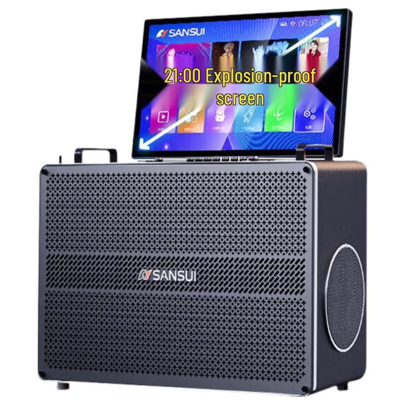 SANSUI C7 2025 All-in-One Home KTV Amplifier Speaker System CN plug (adapter included) (CN version)
