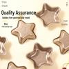 WS 5-inch Golden Five-Pointed Star Cake Mold