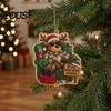 Creative Gifts for Craft Lovers Christmas Hanging Faux Pearl Art Kit Adult, DIY Bead Decorative Beads Crafts Painting Ornament, Handmade Holiday