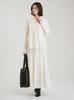 Silky Touch Shirt X Narrow Skirt Set Up 09WFO264147 IVR 1 [Mila Owen] Women's