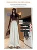 Women's 2026 Spring/Summer Wide-Leg High-Waisted Drape Straight Pants