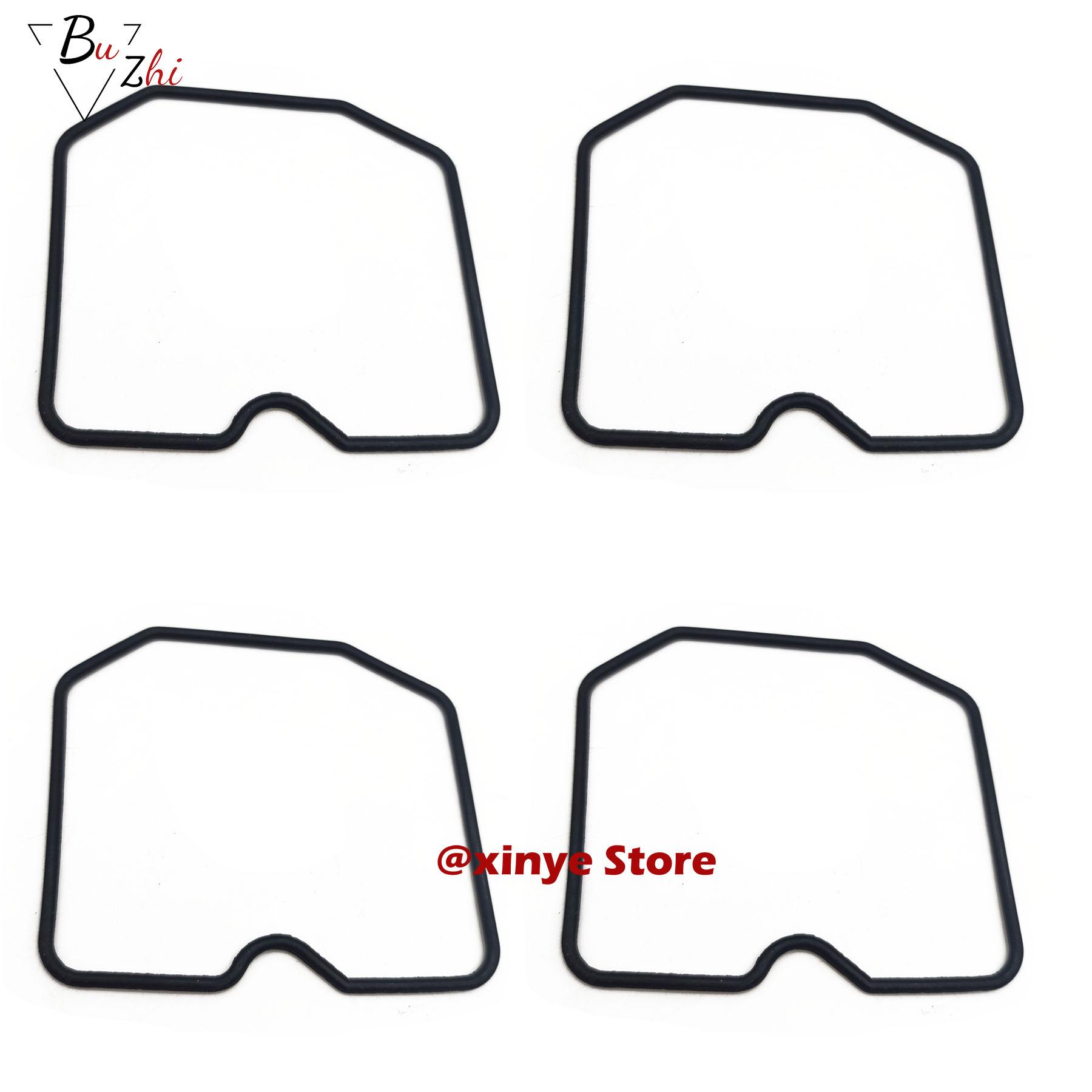 Carburetor repair kit needle valve gasket plunger diaphragm with float for Kawasaki Zephyr 400 Keihin CVK ZR400 C1-C7 1989-1995 4pcs gasket