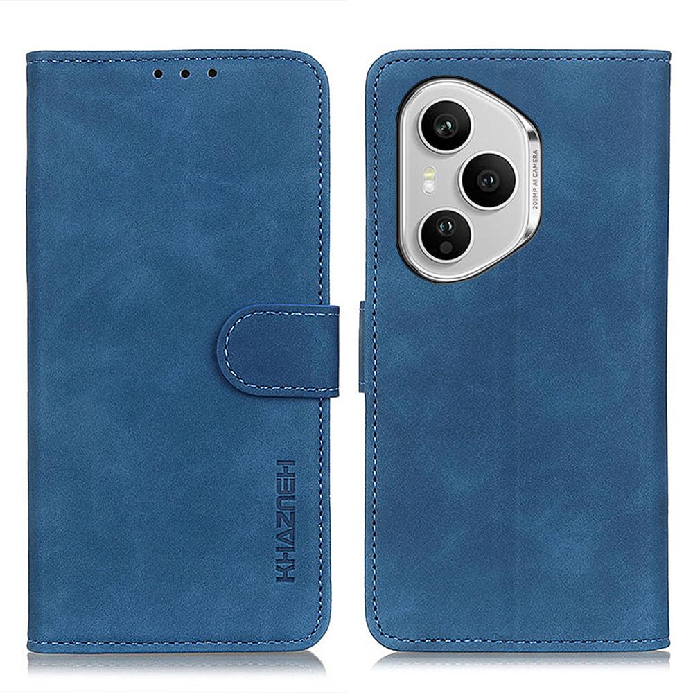 KHAZNEH For Honor 400 Pro 5G (Global) Case PU Leather Retro Texture Phone Cover
