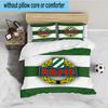 Native Spirit Rapid Ultras 3-teiliges Bettwäsche-Set, Ideal für 1 Bettbezug und 2 Kissenbezüge, Perfekt als Geschenk für Fans, Ideal für Schlafzimmer, Studentenwohnheim
