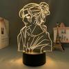 Attack On Titan Levi Mikasa Eren USB 7 Colors LED Night Light