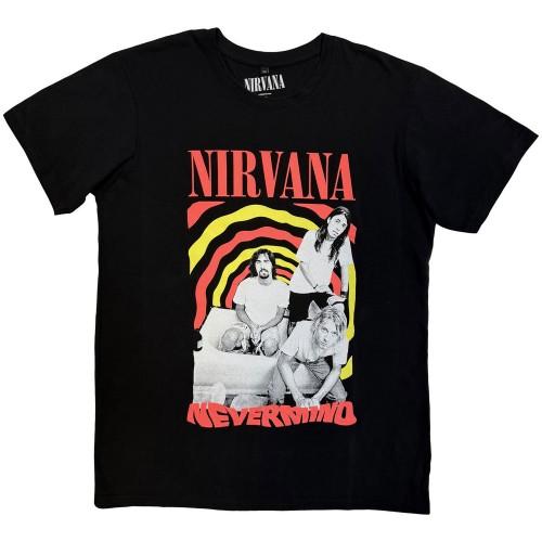 Nirvana Unisex Adult Nevermind Bath Tub T-Shirt