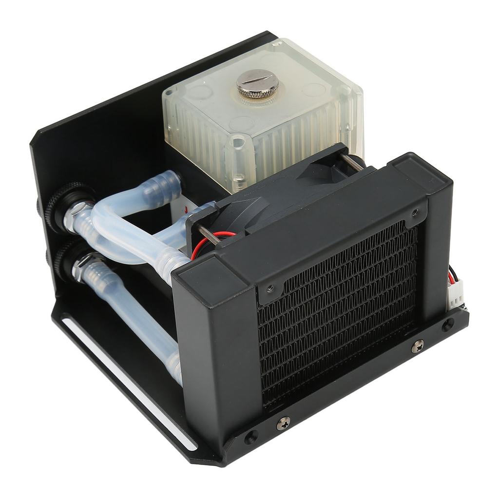 PC Water Cooling Pump Single Fan D Port 4pin Interface 450L H Computer Cooling Radiators for Homes Office