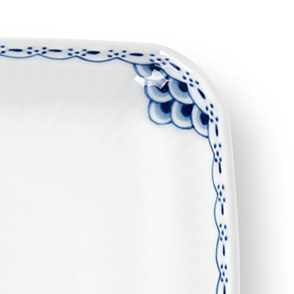 [Officially Imported] Royal Copenhagen Princess Small Square Dish, 10.5cm, Wedding Gift, 1066924