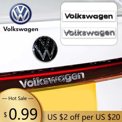 Per VOLKSWAGEN VW 3D ABS Lettere Logo Bagagliaio Auto Emblema Scritta Adesivo Accessori Per Volkswagen VW Golf Motion P