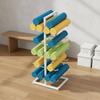 Fitness Equipment Holder Organizer Rack for Foam Pad Roller Gym Mats for Home Workout Area