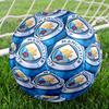 Fußballmannschaft City FC Aufdruck Größe 5 Fußball, Standard-Matchball für Sportspiele und Mannschaftstraining, Ideales Geschenk für Fußballfans