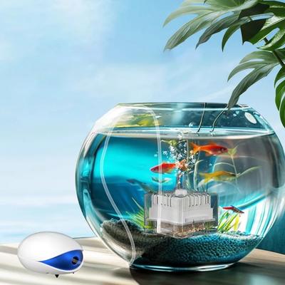 Aquarium Luftstein Sauerstoffpumpe 2-in-1 Aquarium Filter Belüfter Mini Pneumatischer Filter Wasserreinigung Aquarium Zubehör
