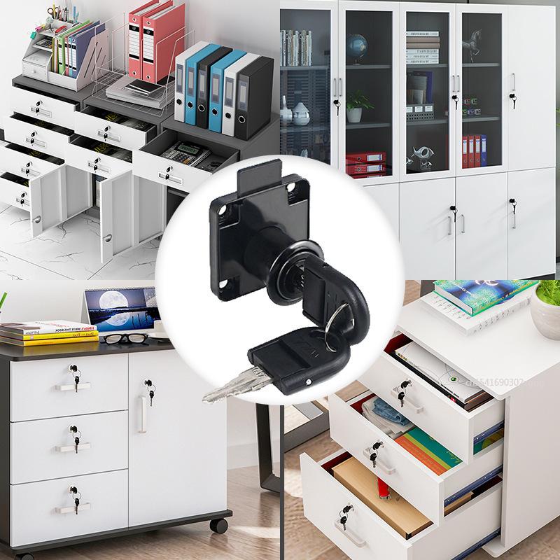 Cierres de Cajón de Gabinete Cerraduras Herrajes para Puerta de Mueble Cerradura de Escritorio Cerraduras para Puerta de Gabinete de Armario Librero de Noche Cerradura Sólida