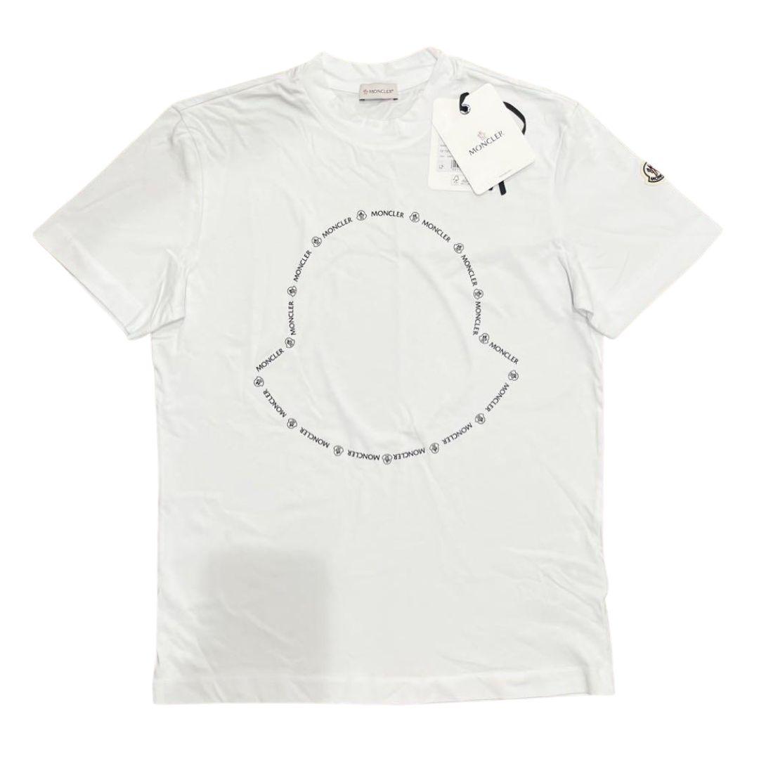 

Подержанная мужская футболка с коротким рукавом MONCLER