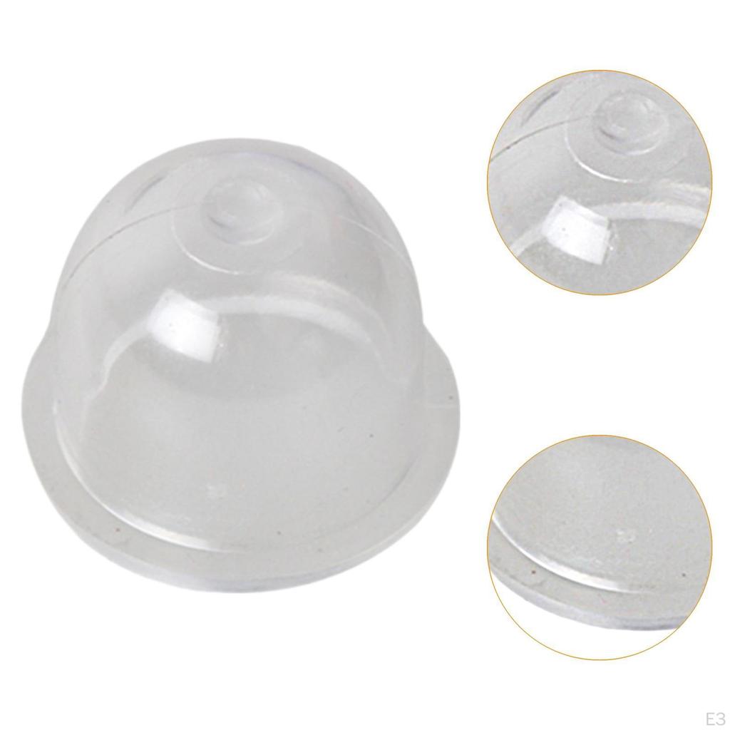 0.87inch Primer Bulbs Set Fitment 0.75inch Tall Clear for Brushcutters Accessories Spare Parts