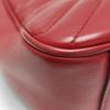 [Pre-Owned] Gucci GG Marmont Small Matelassé Shoulder Bag 'Red' - Very Good #1PW02BC