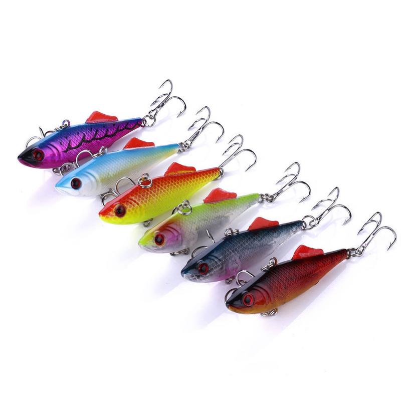 Full swimming layer flutter swimming submergedVIBFake bait7cm16.5gBionic Fishing Lure for Long Casting, Bass and Pike, Essential