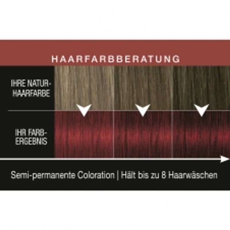 1 Set of Cyos Hair Color Glow Pantone Pompeii Red 18-1658