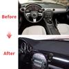 Car Dashboard Cover Pad for Mazda MX-5 Roadster Miata NC 2006-2014 MX5 Dash Mat Anti-Slip Sunshade Protective Carpet Dashmat