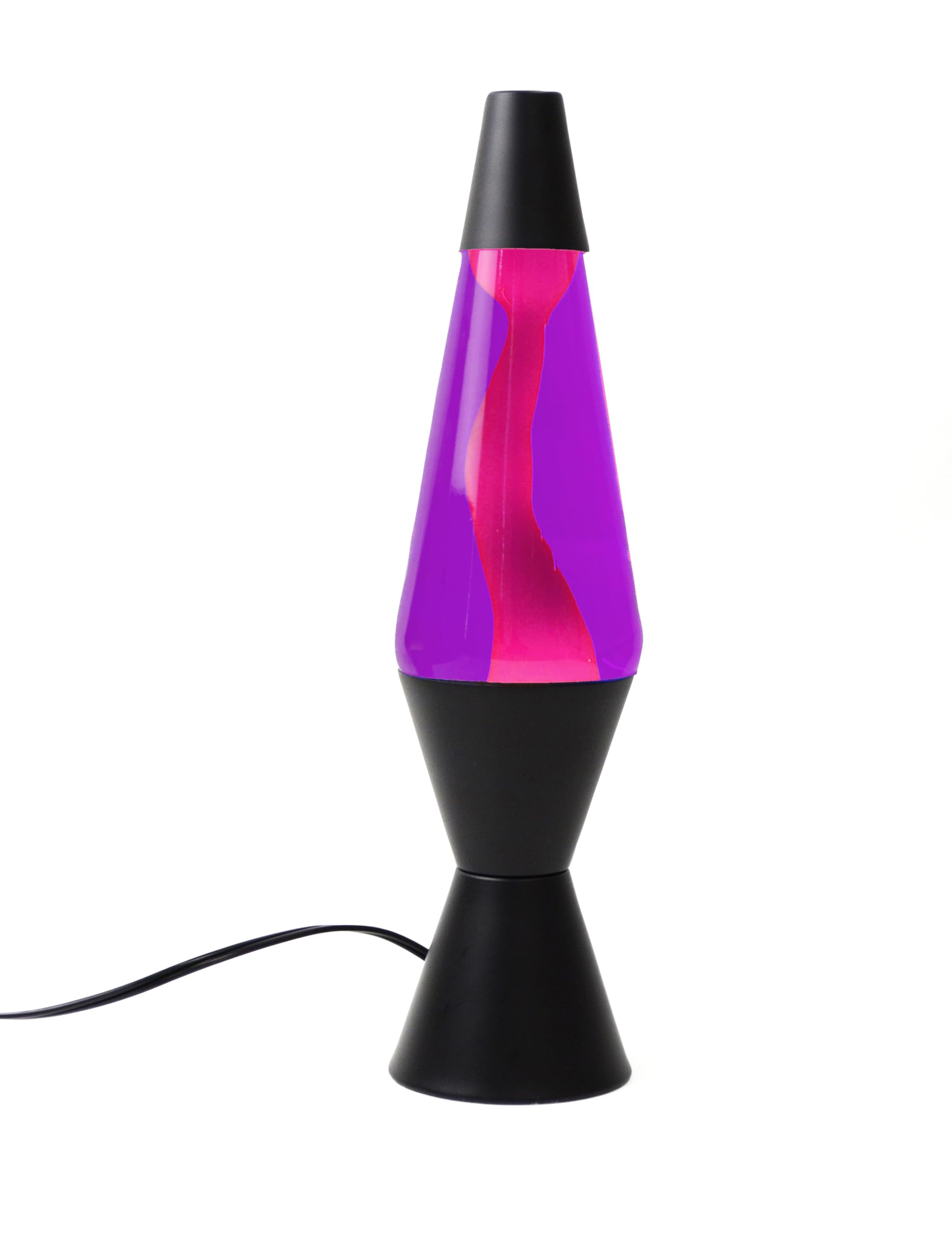 

Настільна лампа bcl Lava Light Black x Purple чорний