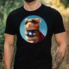 T-Shirt Herren Superhelden Hamster Motiv Baumwolle Größe XS bis 5XL