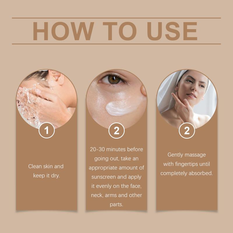 Cow Fat Protective Cream Has A Refreshing And Non Greasy Texture, Moisturizes And Cares For The Skin, Isolates Uv Protection