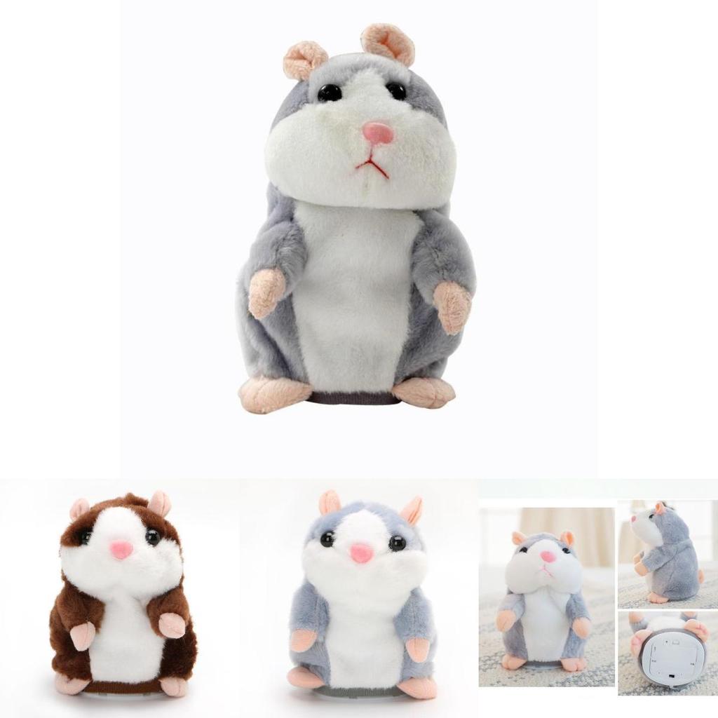 Hamster Plush Toy With Sound And Music For Holiday Decor And Gift Giving