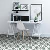 6pcs Waterproof Self Adhesive Floor Tile 30x30cm Peel & Stick Vinyl Stickers  Bathroom Kitchen
