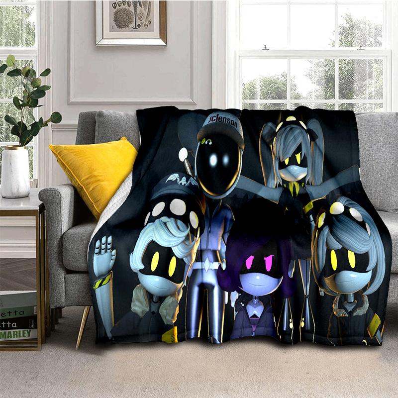 2025 New Style 3D Murder Drones Uzi Cartoon Soft Blankets,Throw Blanket Comfortable Blanket for Picnic Beds Sofa Home Bedroom