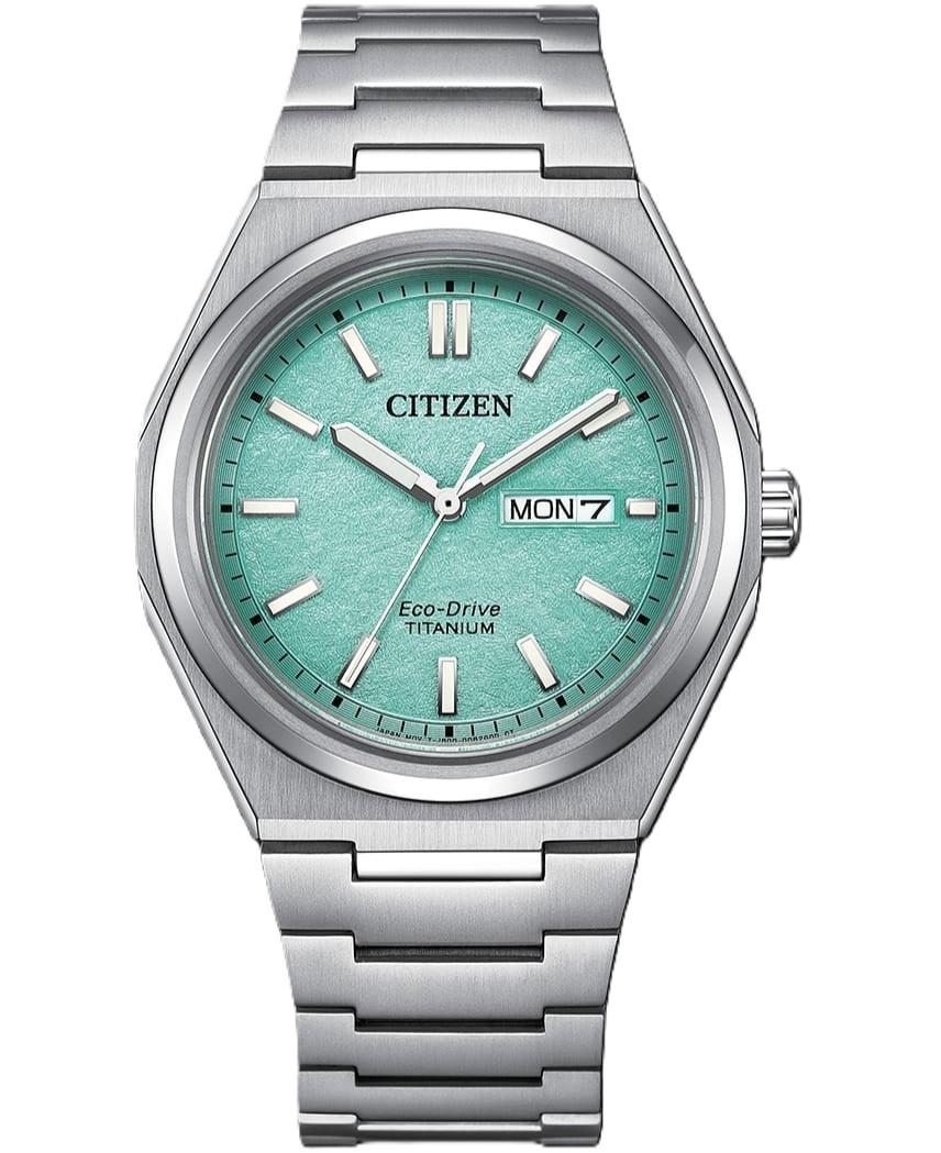 

CITIZEN Zenshin Eco-Drive Super Titanium Sapphire мужские часы AW0130-85M