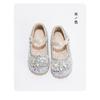 Girls' Crystal Princess Shoes Spring and Autumn New Children's Shoes Single Shoes Soft Sole Baby Girl Performance Little Leather Shoes