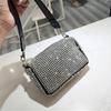 Small Bag Women's New Rhinestone Bag Full Diamond Bling Bag Portable Messenger Chain Bag Diamond Bag Trend