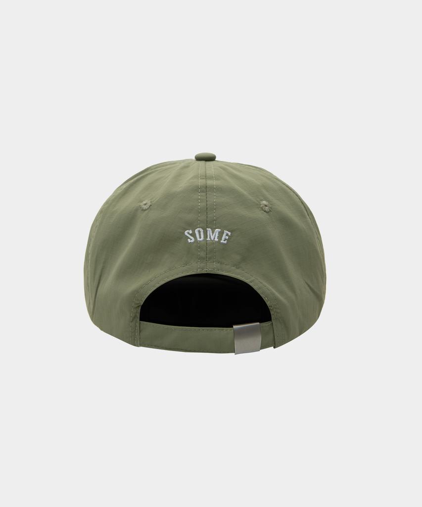 SOMEPLACE MAN Dry-Fit Unstructured Embroidered Graphic Nylon Gym Ball Cap_3 Colors