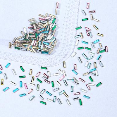 K9 Nail Art Flat Bottom Drill Chamfered Small Long Nail Drill Zircon Nail Art Drill Explosive Flash French Mini Drill