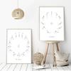 Yoga Poses Poster Sun Salutation Moon Salutation Print Canvas Painting Boho Wall Art Picture Meditation Room Yoga Studio Decor