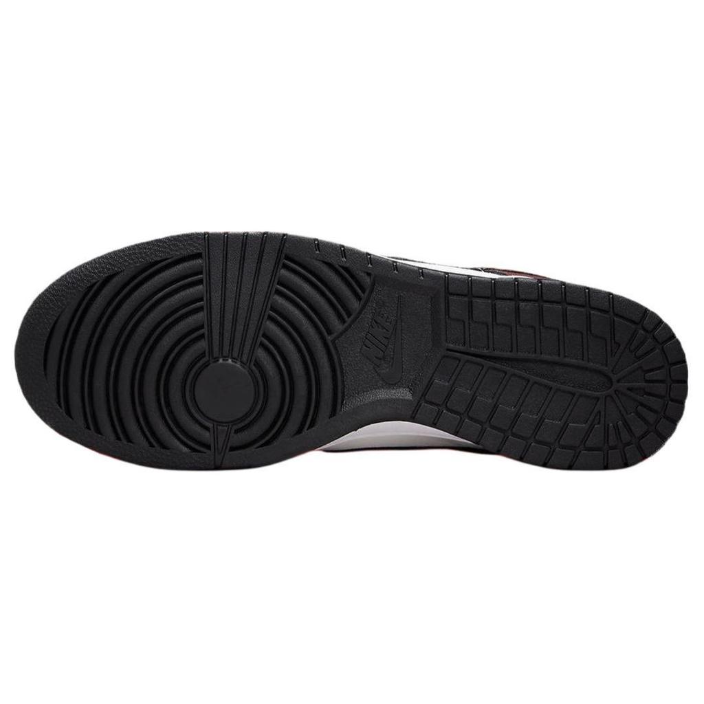 Nike Zapatillas Dunk Low Rojo Oscuro Equipo Negro para Hombre Blanco Cumbre Blanco Equipo FZ4616-600