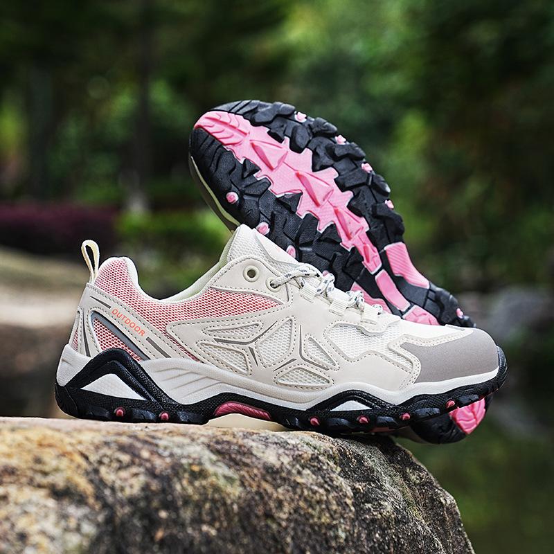 

Большой размер мужские и женские походные ботинки уличная повседневная обувь корейская версия парные кроссовки внешнеторговая мужская обувь низкие модные ботинки 46 бежевый