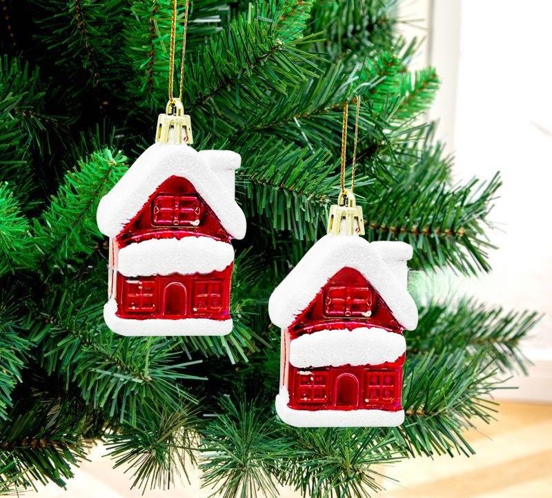 Weihnachtsbonbon-Dekorationen Hängende Bonbon-Ornamente mit Schnur zur Weihnachtsdekoration Weihnachtsbaumschmuck